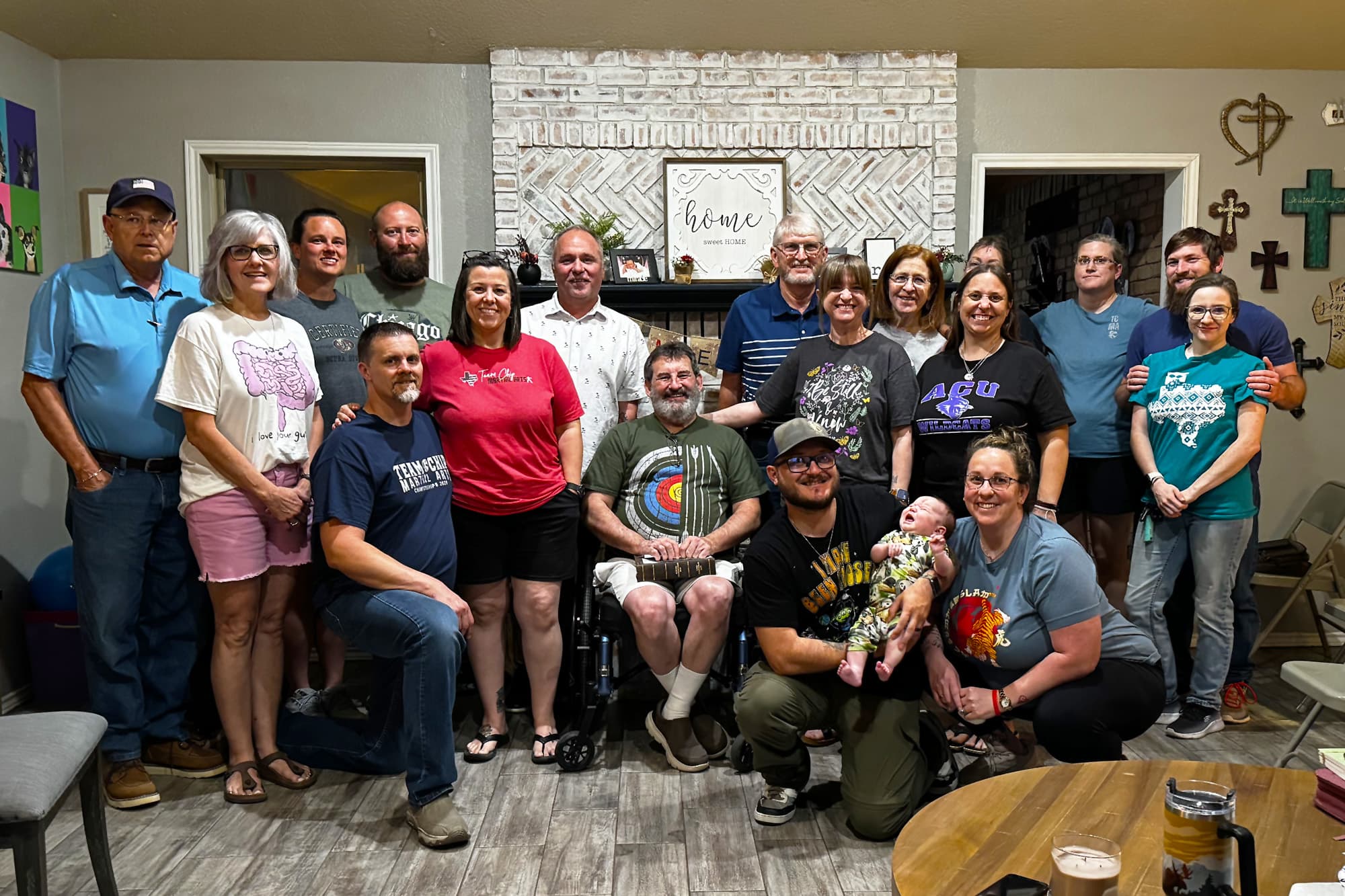 The Abounding Fellowship church family gathered together